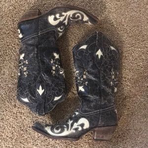 Corral Vintage Western Cowgirl Boots 💥